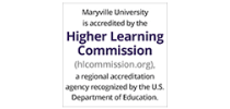 Maryville University is accredited by the Higher Learning Commission (hicommission.org), a regional accreditation agency recognized by the U.S. Department of Education
